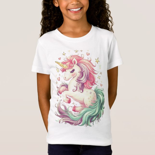 Fantasy Unicorn T-Shirt (Vorderseite)