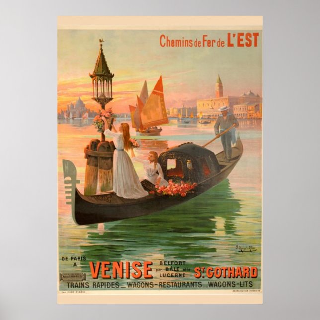 Fantasy Venedig Poster (Vorne)