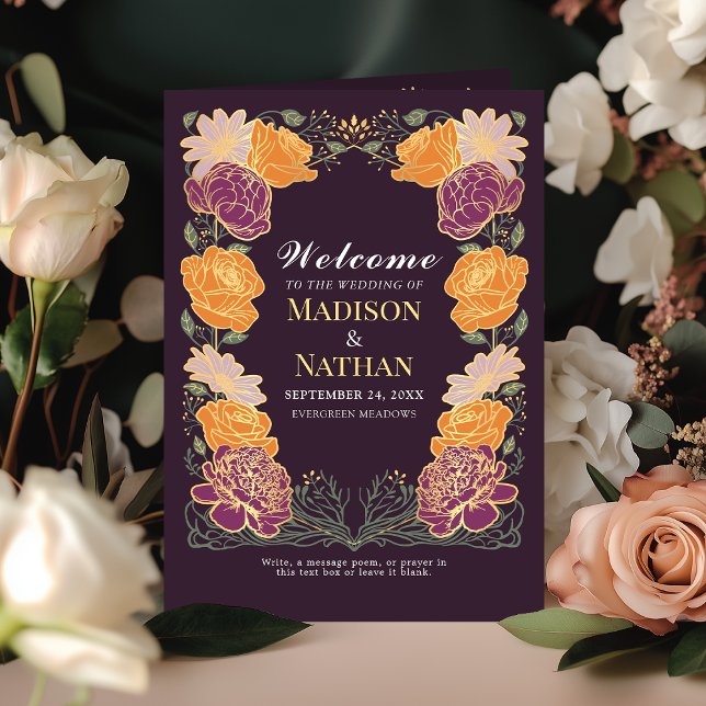 Fantasy-Verzauberte-Blumen-Garten-Hochzeit Programm (Von Creator hochgeladen)