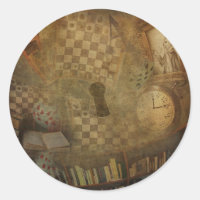 Fantasy Vintage Alice im Wunderland Geburtstagspar