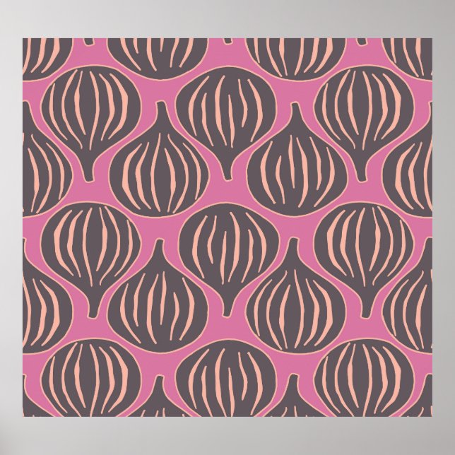 Fantasy: Vintager Urlaub nahtlos Poster (Vorne)