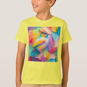 Fantasy-Vögel Seiden-Vogel T-Shirt