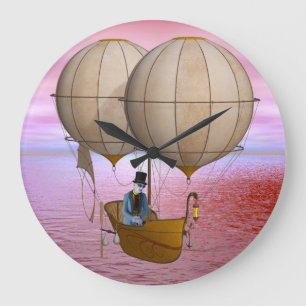 Fantasy Voyage Große Wanduhr