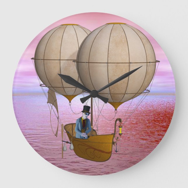 Fantasy Voyage Große Wanduhr (Vorderseite)