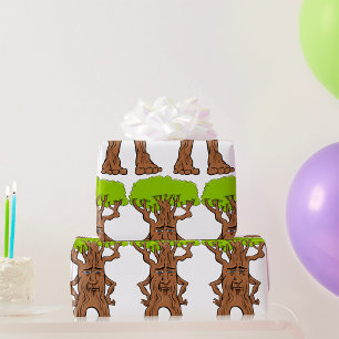Fantasy Walking Tree Geschenkpapier