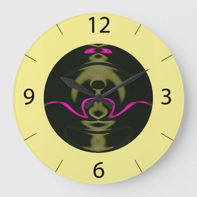 Fantasy-Wanduhr Große Wanduhr (Vorderseite)