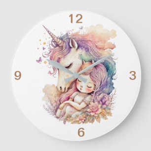 Fantasy-Wanduhr Große Wanduhr