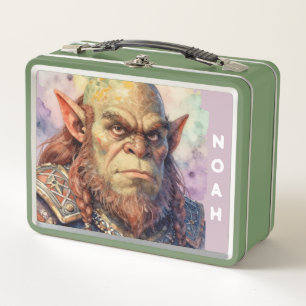 Fantasy Warrior: Dagar Metall Brotdose