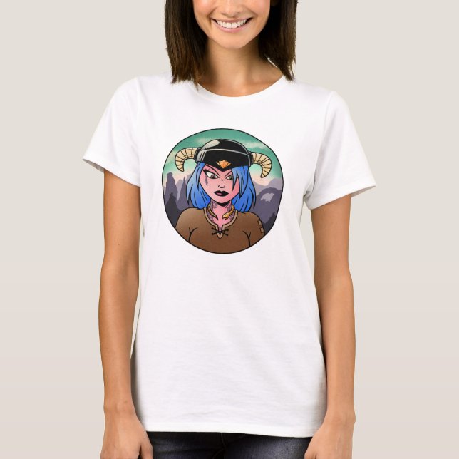 Fantasy Warrior  T-Shirt (Vorderseite)