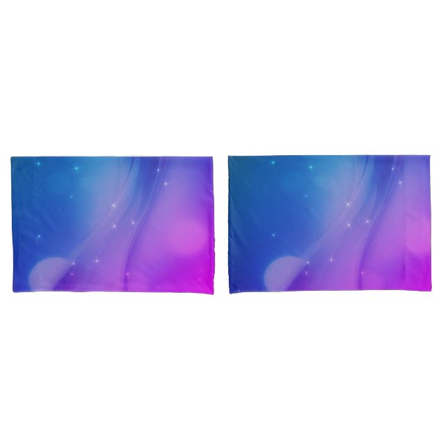 Fantasy Wave Kissenbezug (Vorderseite-Set)