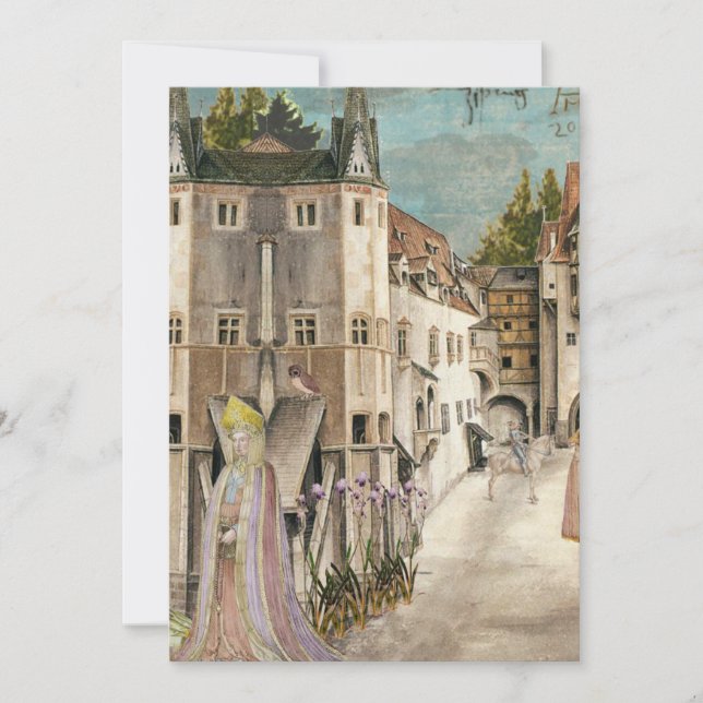 Fantasy Wedding Einladung (Vorderseite)