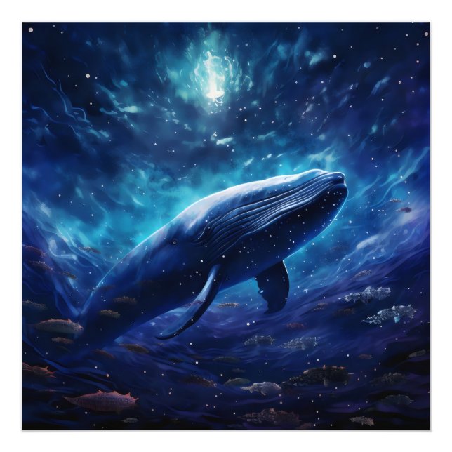Fantasy Whale Fotodruck (Vorne)