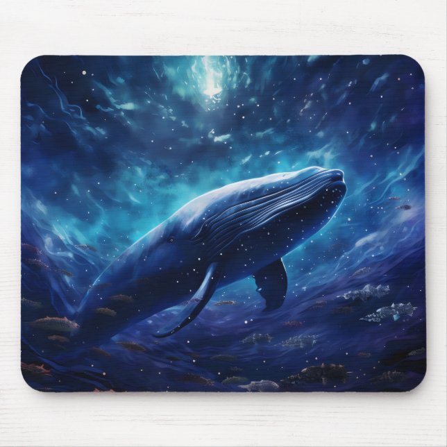 Fantasy Whale Mousepad (Vorne)