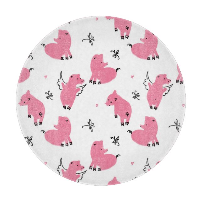 Fantasy: Whimsical Seamless Design. Schneidebrett (Vorderseite)