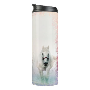 Fantasy Winter Szene Thermosbecher