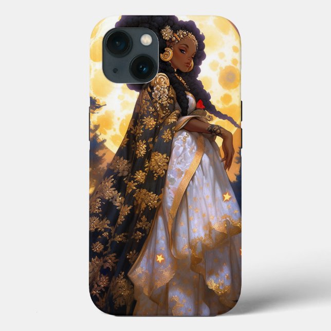 Fantasy Woman African American Art Case-Mate iPhone Hülle (Rückseite)