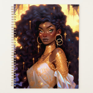 Fantasy Woman African American Art Planer