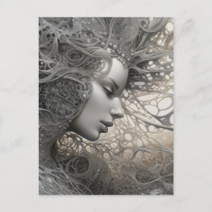 Fantasy Woman Postkarte