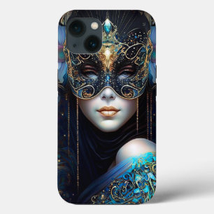 Fantasy Woman Wear Mask Case-Mate iPhone Hülle