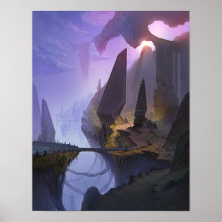 Fantasy World 11x14 Poster