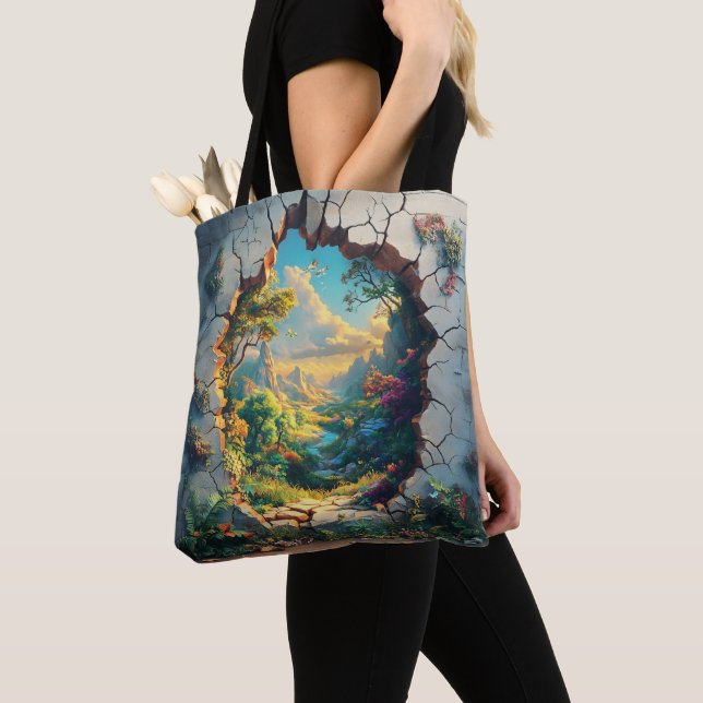 Fantasy World durch ein Cracks Wall Design (Von Nahem)