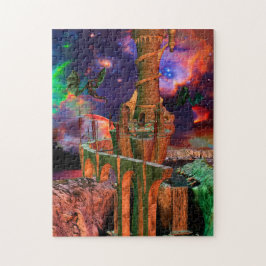 Fantasy Worlds Dragon Fight Puzzle