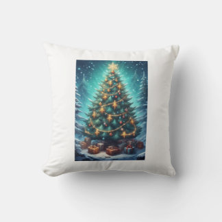Fantasy Xmas Tree Kissen