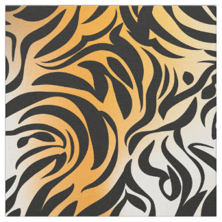 Fantasy Zebra Tiger Print Stoff
