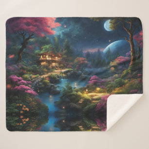 Fantasy Zuhause und Garden Sherpadecke