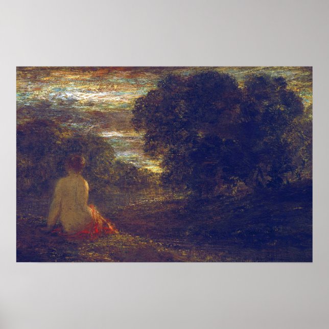 Fantin-Latour - Dusk Poster (Vorne)