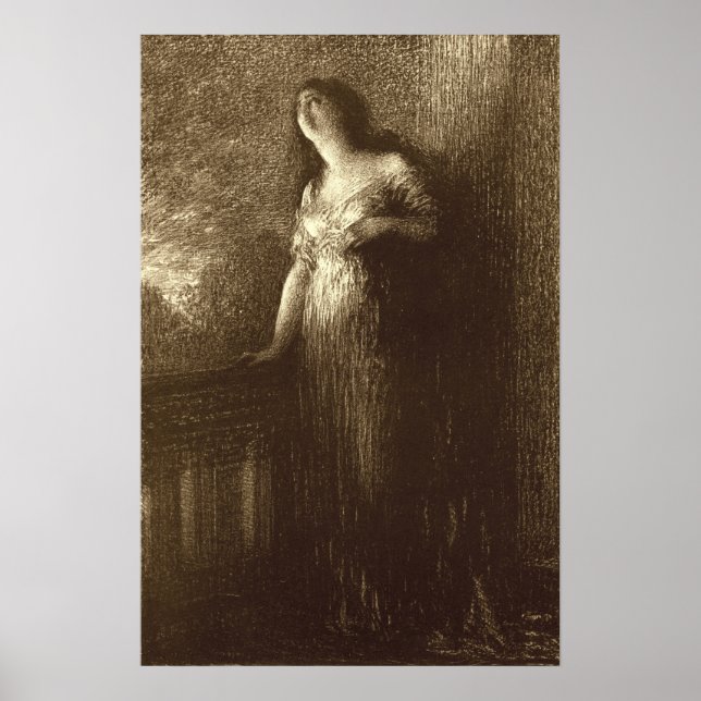 Fantin-Latour - Juliets Aria Poster (Vorne)