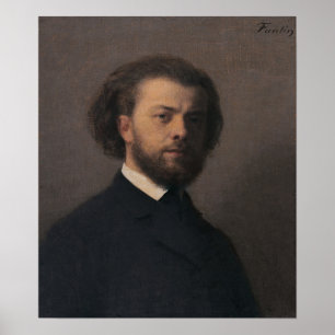 Fantin-Latour - Portrait 1867 Poster