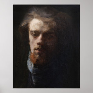 Fantin-Latour - Selbstporträt Poster