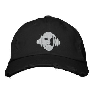 Fantom Logo Black Hat Bestickte Baseballkappe