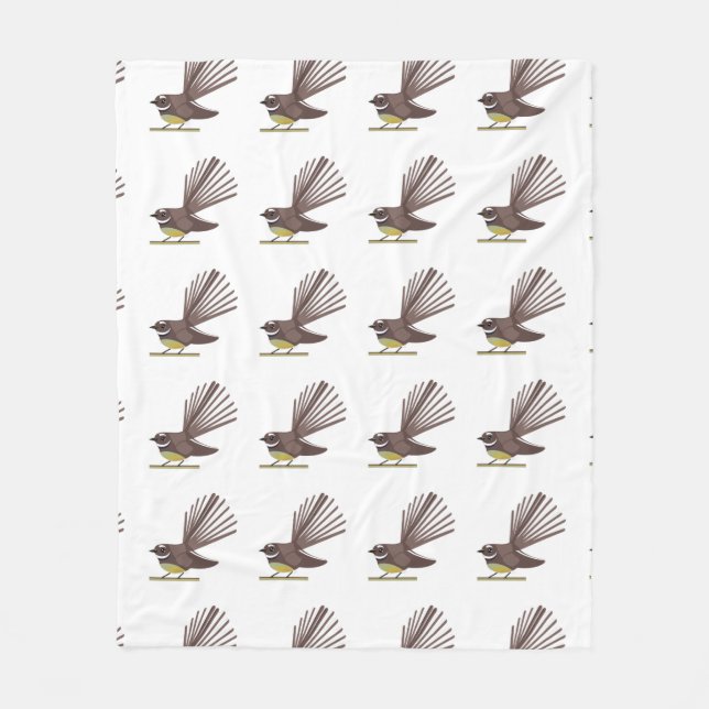 fantq ohne Hintergrund Fleecedecke (Vorderseite)