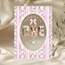 Fany One Liebe Shack Foto Collage 1. Geburtstag Acryleinladungen