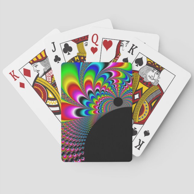 Fanyc - Mandelbrot Fraktal Art Spielkarten (Rückseite)