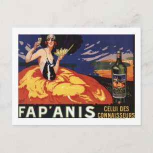 Fap'Anis Celui Des Connaisseurs Postkarte
