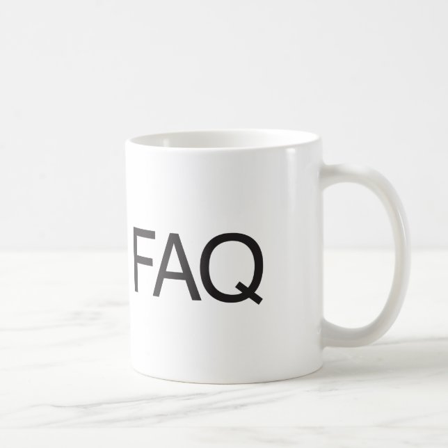 FAQ KAFFEETASSE (Rechts)