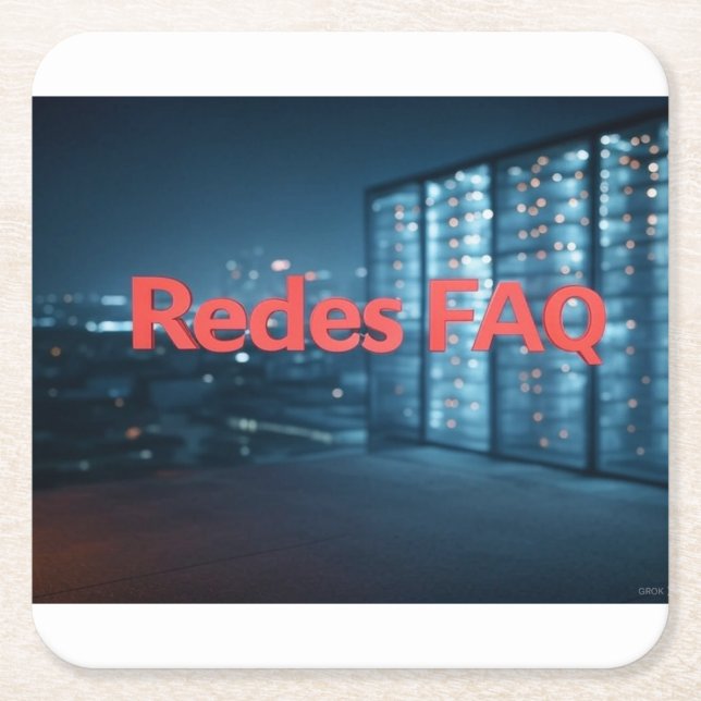 FAQ RECHTECKIGER PAPPUNTERSETZER (Vorderseite)