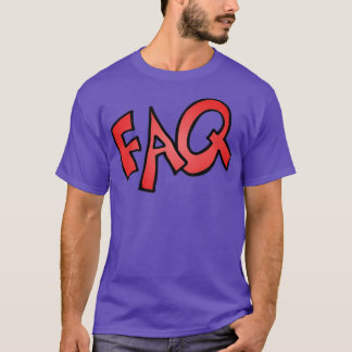FAQ-Textentwurf T-Shirt