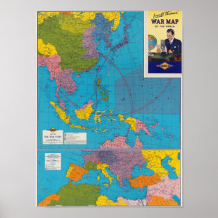 Far East, Mediterranean Area Poster