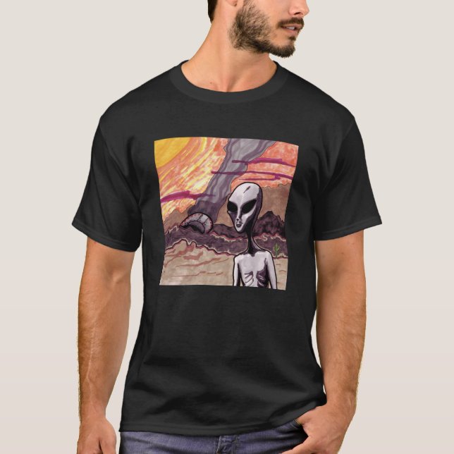 Far From Home - UFO  T-Shirt (Vorderseite)