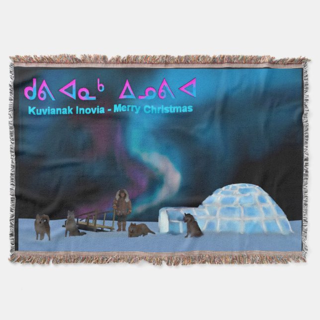 Far North Christmas Decke (Vorderseite)