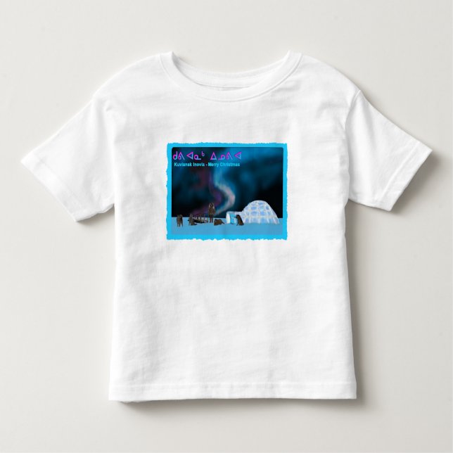 Far North Christmas Kleinkind T-shirt (Vorderseite)