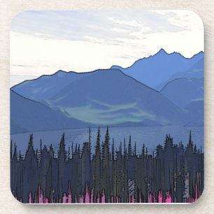 Far North Summer Getränkeuntersetzer