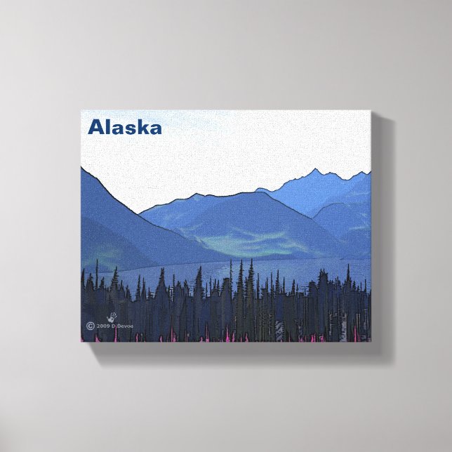 Far North Summer Leinwanddruck (Vorderseite)