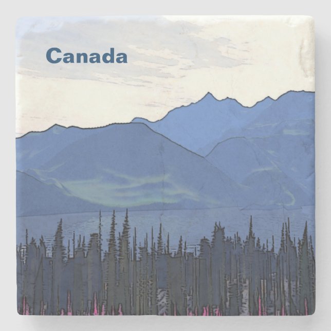 Far North Summer Steinuntersetzer (Vorderseite)