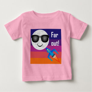Far Out Design - Baby Fine Jersey T - Shirt
