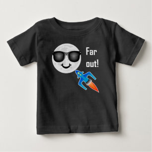 Far Out Design - Baby Fine Jersey T - Shirt